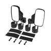 Polaris Ranger 570 XP 900 1000 2 x UTV Side Rear View Mirrors (2015-2023)