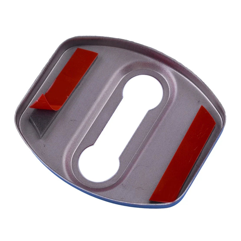 Kia Hyundai Elantra 4 x Blue Stainless Steel Door Lock Protector Covers