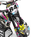 KTM SX 250 Custom Graphic Kit RUSH Style Decals (2023-2024)