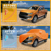 Ford Ranger 2011-2023 - 210D-PU, Orange Waterproof All Weather Car Cover