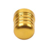 Harley Touring Road King Gold Heel Shift Lever Eliminator Shaft Cap (1980-2023)