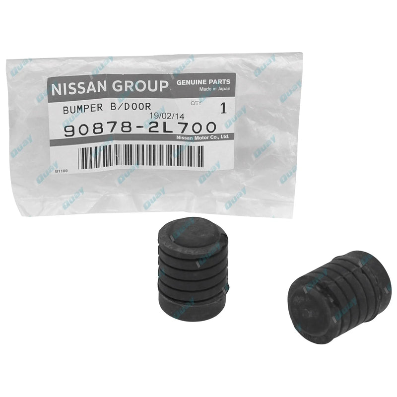 2 Bonnet Adjusting Bumper Stops Rubbers Navara D22 Ute Genuine Nissan New