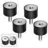 Car Exhaust System Anti Vibration 4Pcs M8 Rubber Mounts Isolator Bobbins