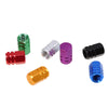 Car Wheel Rim - Dust Covers 4 x Aluminum Tire Valve Caps