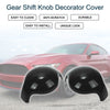 Ford Mustang 2015-2023 Black Console 1 Set Gear Shift Knob Cover