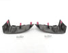 TOYOTA RAV4 2 x Center Instrument Cluster Finish Panel Trim (2006–2012)