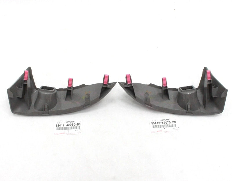 TOYOTA RAV4 2 x Center Instrument Cluster Finish Panel Trim (2006–2012)