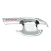 Isuzu D-Max Chrome Red Door Handle Insert Trim (2020-2022)