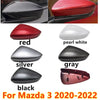 Mazda 3 2 x Left/Right Side Mirror Cap Cover Shell (2020–2022)