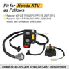 Honda Rancher 420 TRX420 AT / ES Handlebar & Starter Relay Switch (2007–2013)