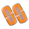 Truck Trailer 4" LED Amber Side Marker Clearance Lights