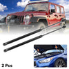 Jeep Wrangler JK (2007-2018) Black 2 x Front Hood Lift Supports