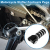 Yamaha YZF Shifter Footrests Pegs Black 1 Pc