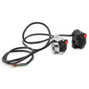 Motorcycle Horn Turn Signal Fog Light Headlight BLK Handlebar Switch Button