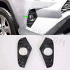 Toyota RAV4 Carbon Fiber 2 x Pieces Front Fog Light Cover Trim (2019-2023)