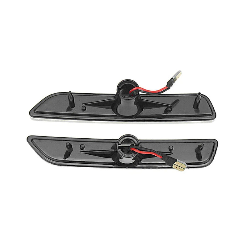 Ford Mustang Yellow LED Front Clear Side Marker Lights (2010-2014)