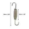 4 x 68mm 2.68" Motorcycle Muffler Exhaust Pipe Spring Universal Silver Tone