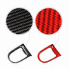 Ford Mustang (2015-2023) Red Carbon Fiber Gear Shifter Panel Trim