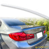 BMW 5 Series G30 Sedan 300 White Boot Lip Spoiler (2017-2020)
