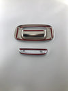 Chevrolet Silverado Tailgate Rear Chrome Door Handle Bowl Cover Trim (2000-2006)