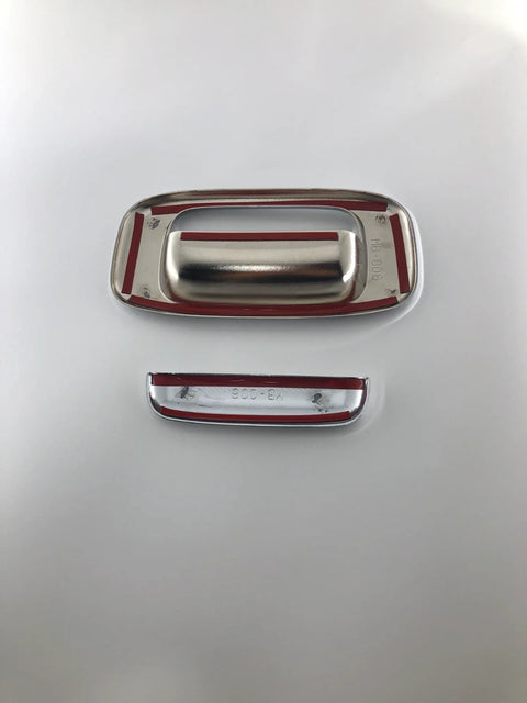 Chevrolet Silverado Tailgate Rear Chrome Door Handle Bowl Cover Trim (2000-2006)