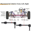Ford Crown Victoria, Lincoln Town Car Front Stabilizer Sway Bar Links