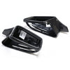 Benz W204 W176 W246 W212 W221 2 x Real Carbon Fiber Rear Side Mirror Covers (2007-2020)