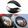 Mini Cooper R56 R57 R58 R59 Carbon Fiber Headlight Eyebrow Strip Cover Trim