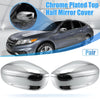 Honda Accord Chrome Plated Power Top Half Mirror Cover Cap (2008-2012)