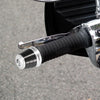 Motorcycle 2 x 18mm Hand Grips Handlebar End Caps
