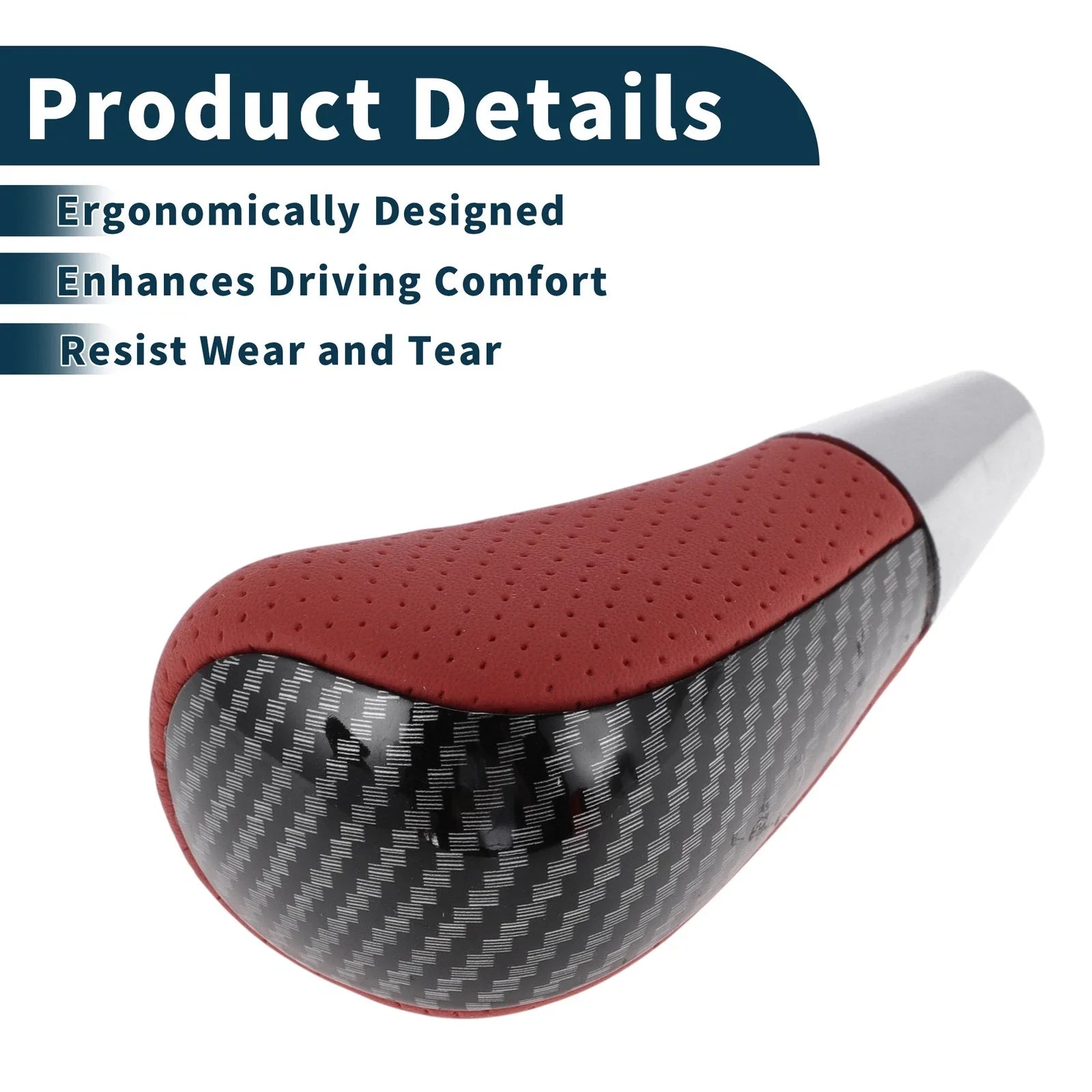 Gear Shift Knob Handle for Toyota 4Runner Automatic - Plastic Faux Leather