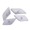 Mercedes Benz C E GLC Class 4x Door Lock Knob Covers (2015-2023)