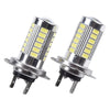Car H7 LED Headlight Bulbs 4x Long Lifespan