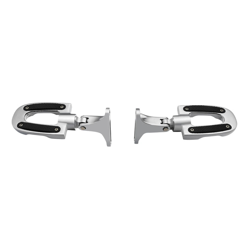 Harley Touring Road Glide Chrome Rear Passenger Footpegs (1993-2025)