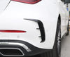 Benz C-Class AMG Sedan Black Rear Air Vent Bumper Cover Trim (2022-2023)