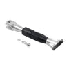 Silver Motorcycle Universal Adjustable Kickstand Foot