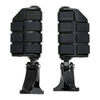 Harley Touring Black Rear Passenger Footpegs (1993-2025)