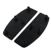 Harley Touring FLHR 1986-2019 Black Rubber Floorboard Footboard Kit