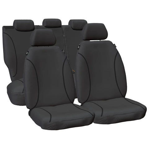 Toyota Hilux 2005-2015 H/D Canvas Car Seat Covers Set