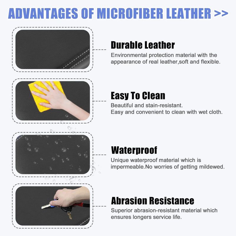 Subaru Forester Black Center Console Lid Armrest Cover (2019-2021)