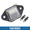 Ford E-150 E-250 6500K White LED License Plate Light (2003-2014)