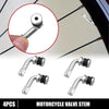 Motorcycle 4pcs 90 Degree Tyre Valve Stem Extension Extenders