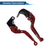 Honda CBR600RR Adjustable Brake Clutch Levers  Solid Red (2007-2016)