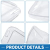 Jeep Grand Cherokee 1 Pair Headlight Lens Covers (2001-2003)