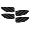 BMW 3 Series E46 4pcs Carbon Fiber Door Handle Stickers (1998-2005)