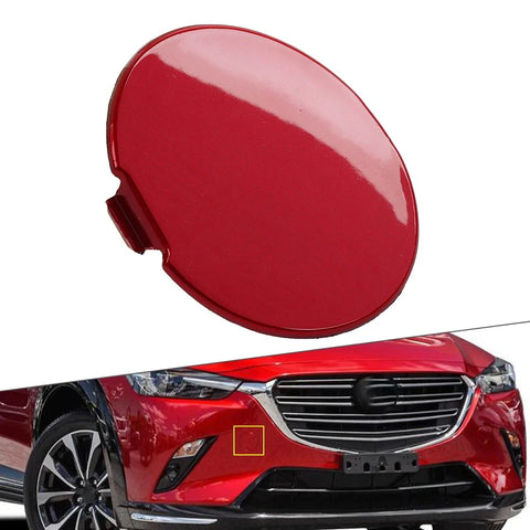 Mazda CX-3 (2014-2023) Red Right Side Front Bumper Towing Hook Cover