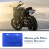 Motorcycle Motorcycle Registration Plate Holder Bracket 26x10 mm