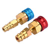 R1234yf to R134A High Side Low Side Conversion Quick Coupler Adapter