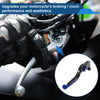Kawasaki Z250SL 1 x Brake Clutch Levers Black Handle Blue End (2016–2017)