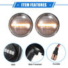 Land Rover Range Rover Side Marker Lights  Yellow (2006-2012)